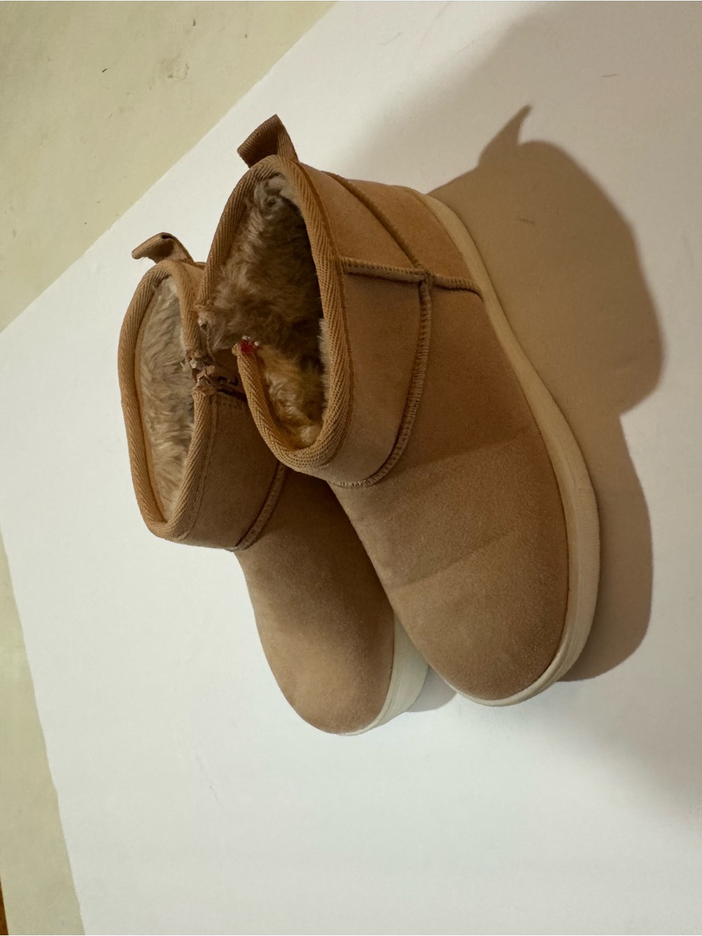 Cozy Kids Winter Boots with Faux-Fur Lining - pink
